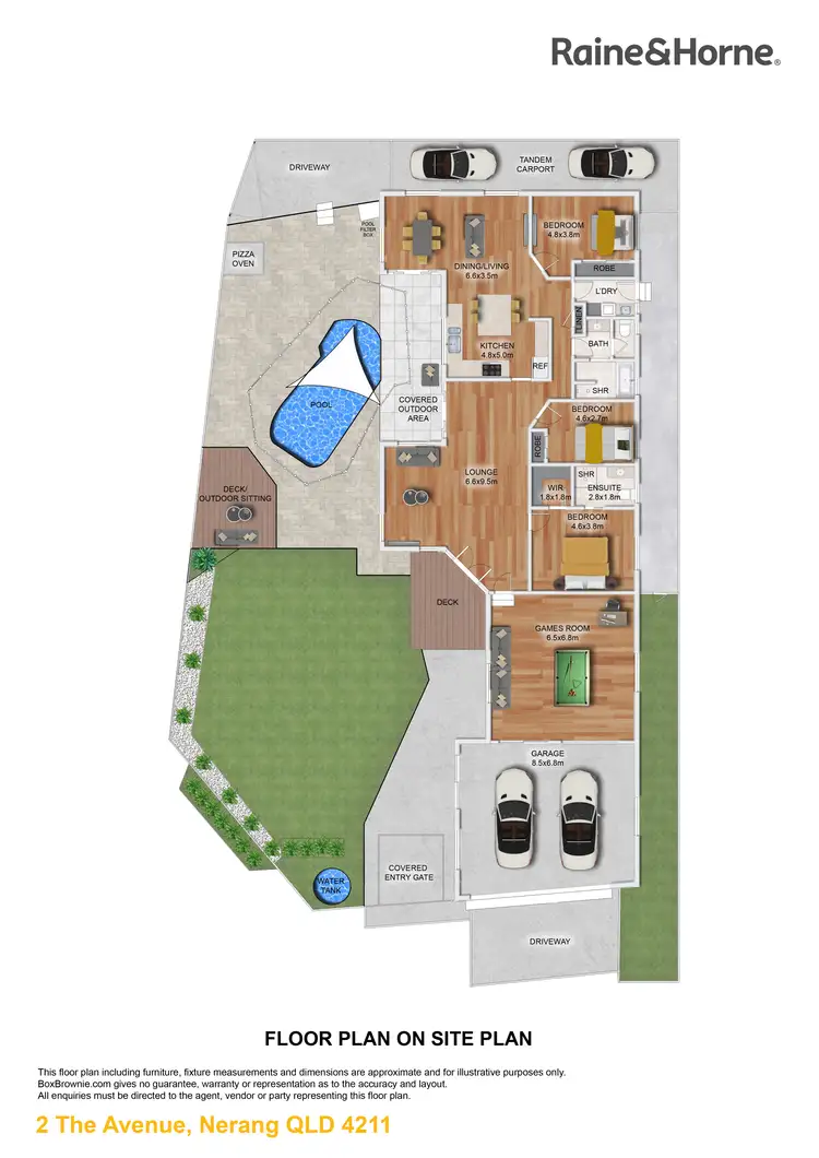 Floorplan of Homely house listing, 2 The Avenue, Nerang QLD 4211
