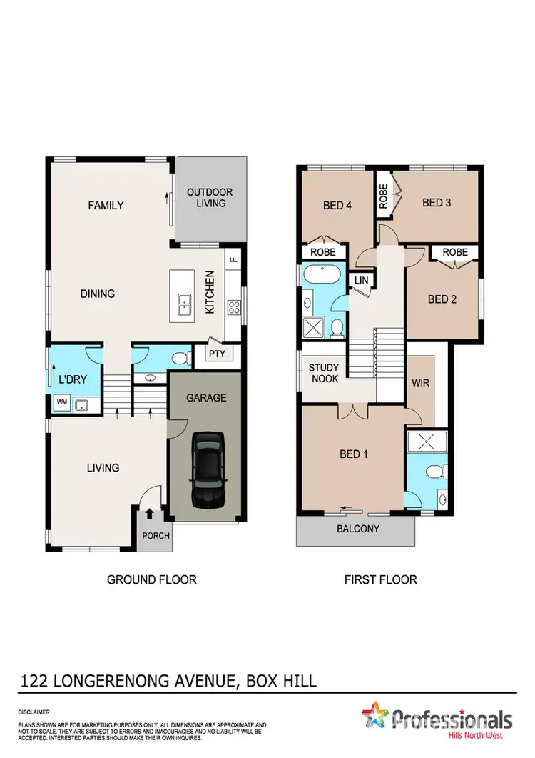Floorplan of Homely house listing, 122 Longerenong Avenue, Box Hill NSW 2765
