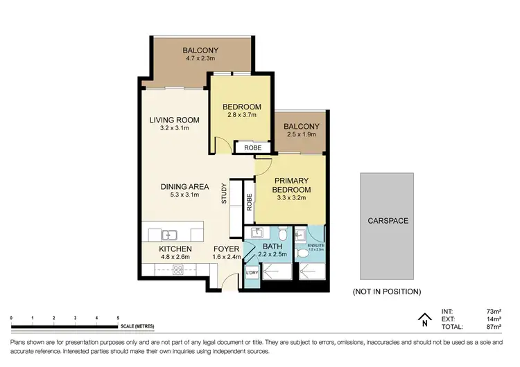 Floorplan of Homely apartment listing, 111/40 Hall Street, Moonee Ponds VIC 3039
