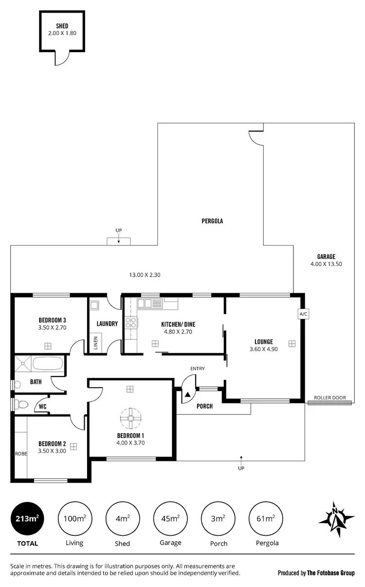 Floorplan of Homely house listing, 39 Maxwell Road, Hackham West SA 5163