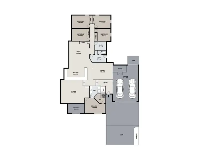 Floorplan of Homely house listing, 21 Watson Close, South Gladstone QLD 4680
