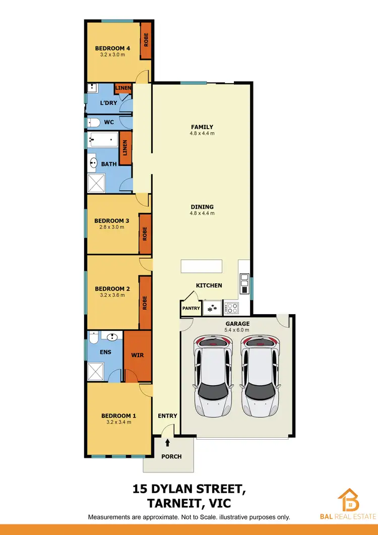 Floorplan of Homely house listing, 15 Dylan Street, Tarneit VIC 3029