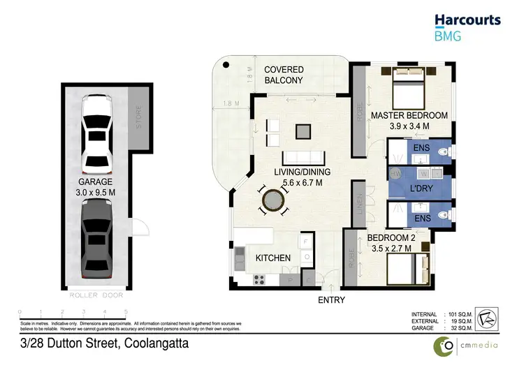 Floorplan of Homely apartment listing, 3/28 Dutton Street, Coolangatta QLD 4225
