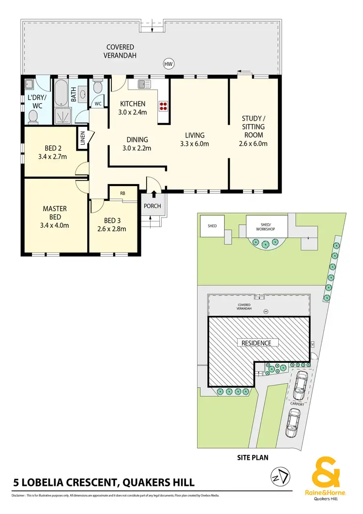 Floorplan of Homely house listing, 5 Lobelia Crescent, Quakers Hill NSW 2763