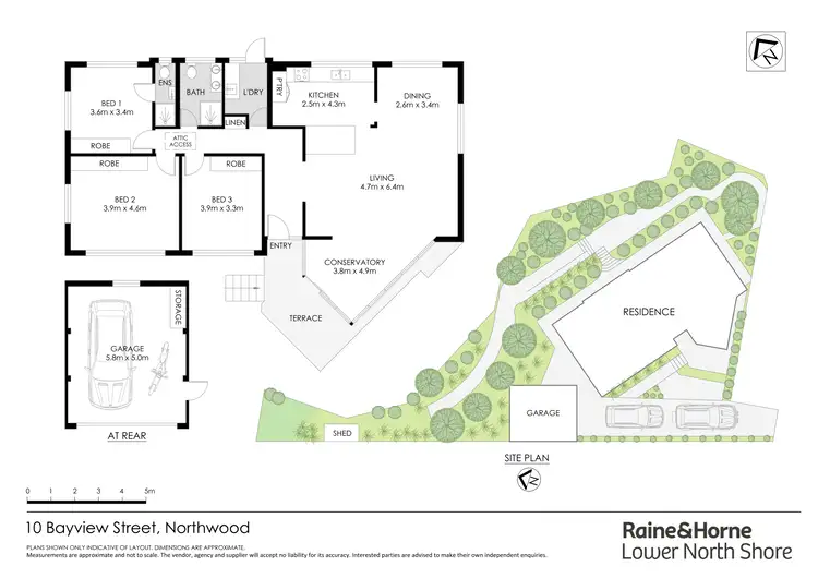 Floorplan of Homely house listing, 10 Bayview Street, Northwood NSW 2066