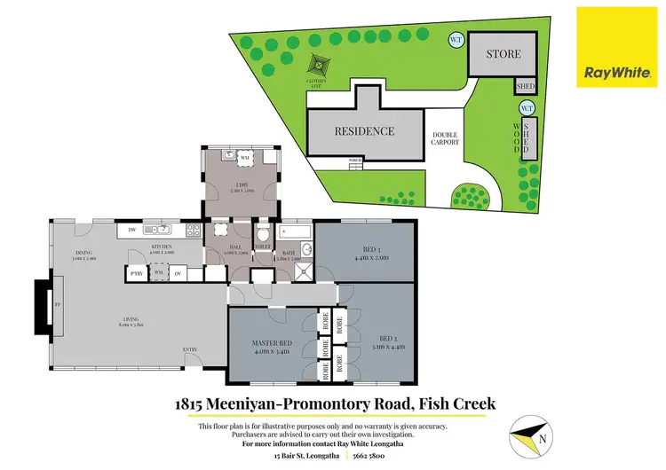 Floorplan of Homely house listing, 1815 Meeniyan-Promontory Road, Fish Creek VIC 3959