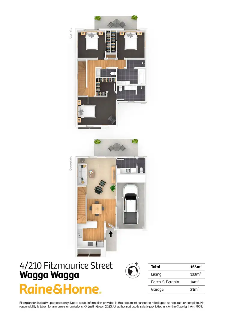 Floorplan of Homely house listing, 4/210 Fitzmaurice Street, Wagga Wagga NSW 2650