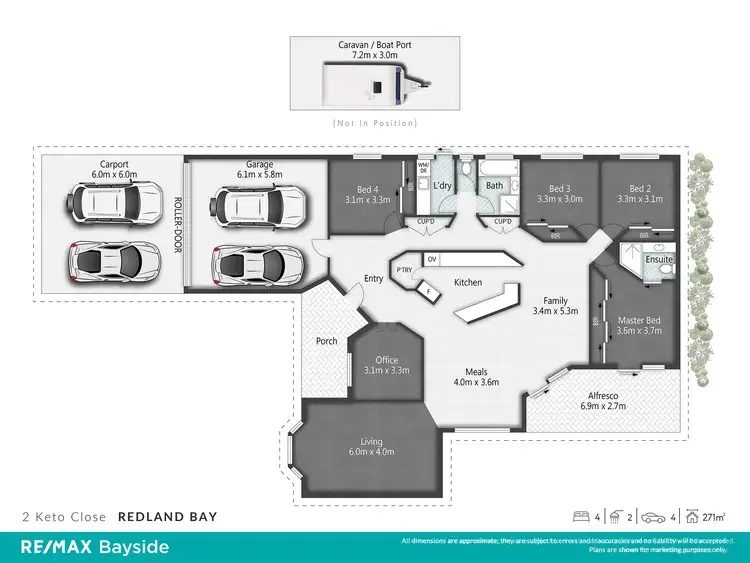 Floorplan of Homely house listing, 2 Keto Close, Redland Bay QLD 4165