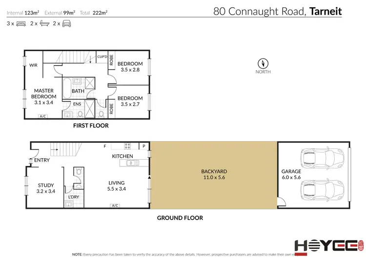 Floorplan of Homely townhouse listing, 80 Connaught Road, Tarneit VIC 3029