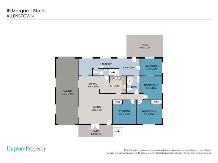 Floorplan of Homely house listing, 15 Margaret Street, Allenstown QLD 4700