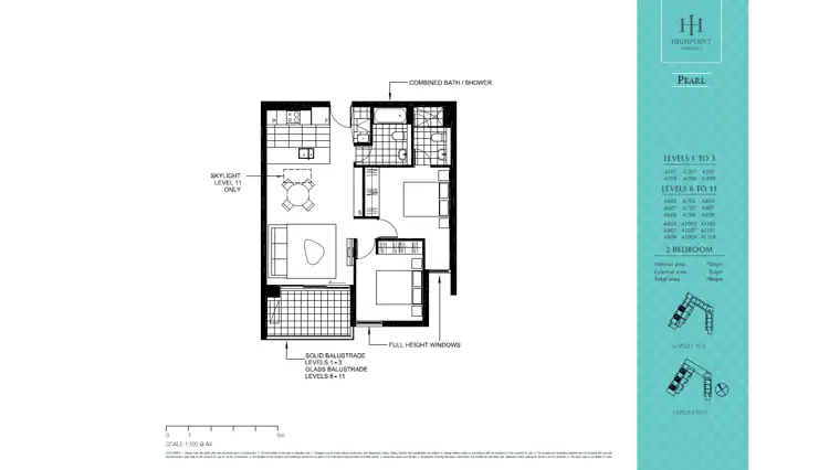 Floorplan of Homely apartment listing, 107/1B Pearl Street, Hurstville NSW 2220