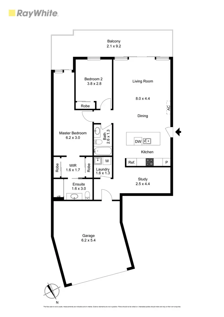 Floorplan of Homely apartment listing, 18 Magnolia Path, Maidstone VIC 3012