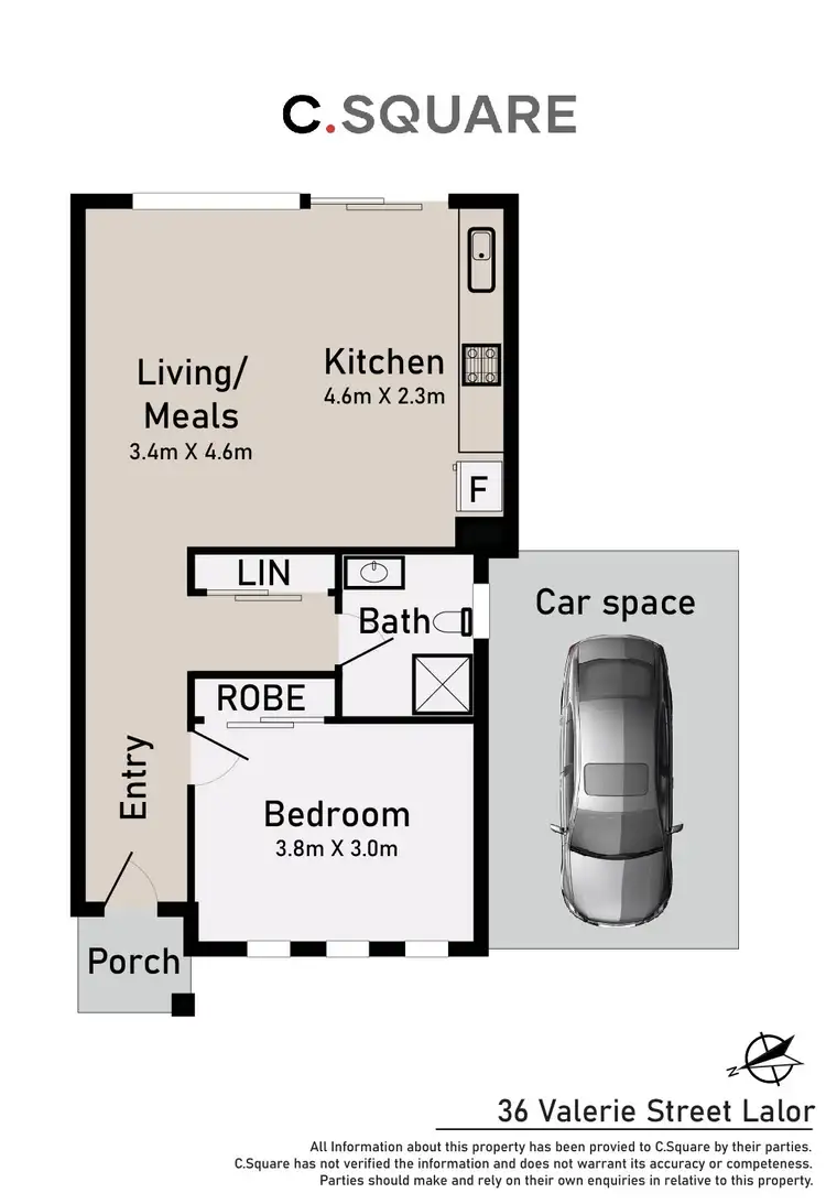 Floorplan of Homely house listing, 36 Valerie Street, Lalor VIC 3075