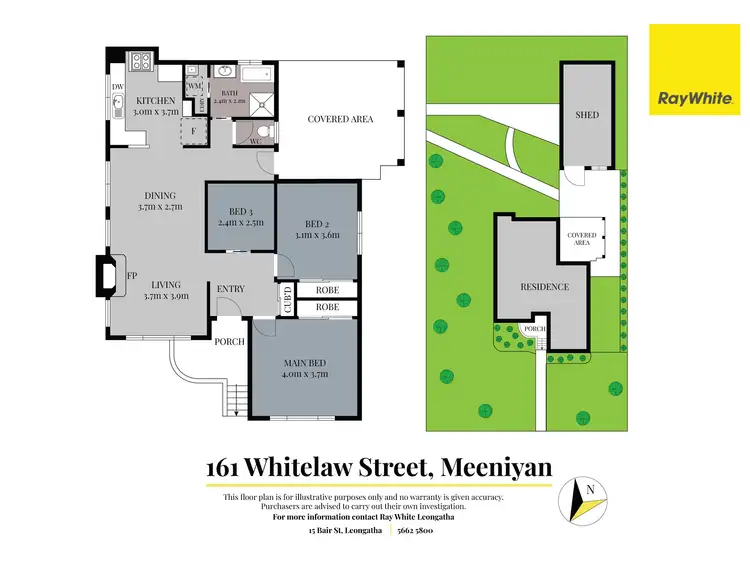 Floorplan of Homely house listing, 161 Whitelaw Street, Meeniyan VIC 3956