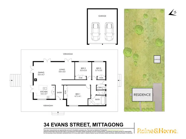 Floorplan of Homely house listing, 34 Evans Street, Mittagong NSW 2575