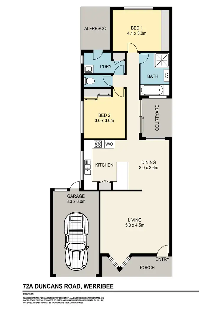 Floorplan of Homely house listing, 72A Duncans Road, Werribee VIC 3030