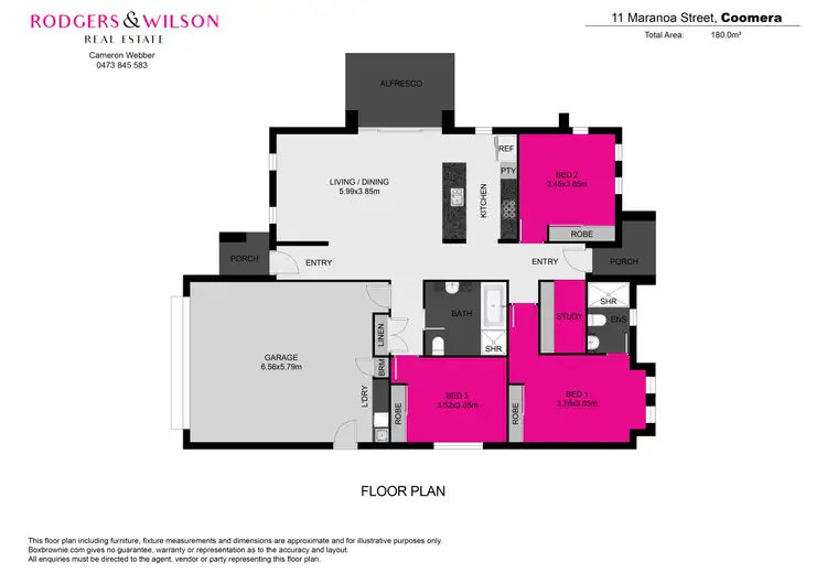 Floorplan of Homely house listing, 11 Maranoa Street, Coomera QLD 4209