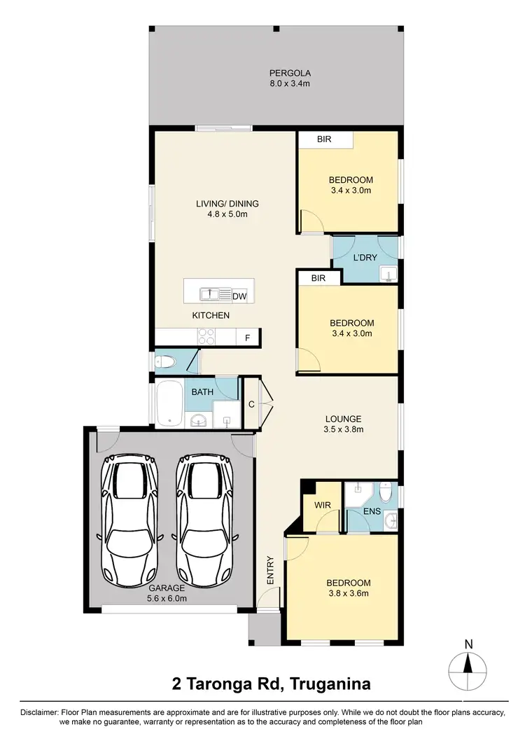 Floorplan of Homely house listing, 2 Taronga Road, Truganina VIC 3029