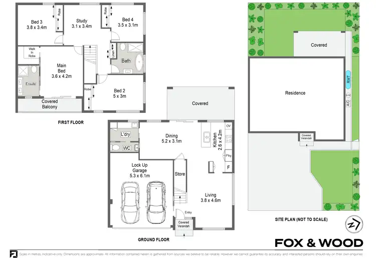 Floorplan of Homely semi-detached listing, 133a Wattle Road, Jannali NSW 2226