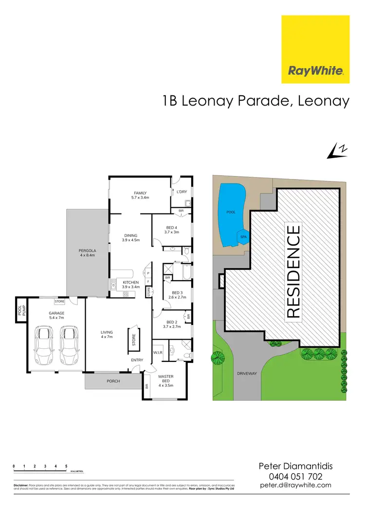 Floorplan of Homely house listing, 1B Leonay Parade, Leonay NSW 2750