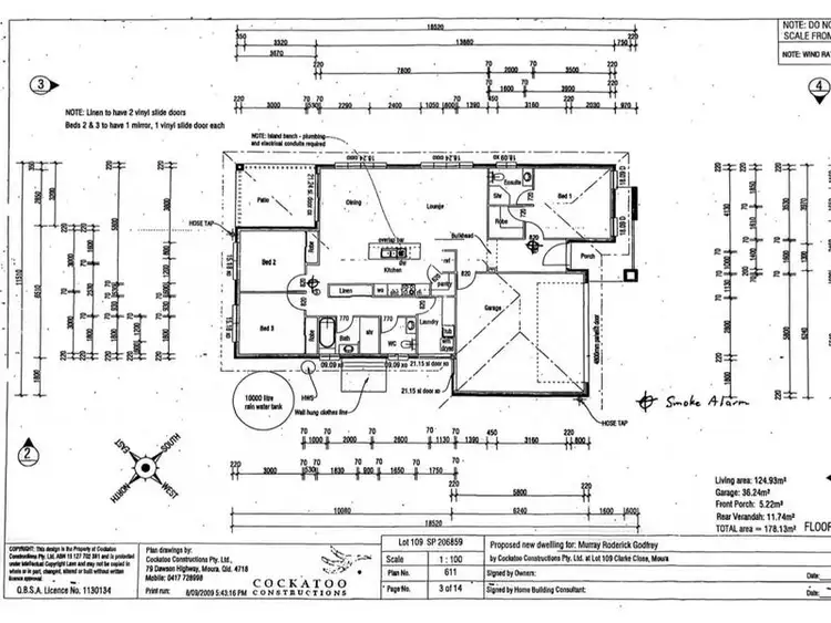 Floorplan of Homely house listing, 3 Clarke Close, Moura QLD 4718