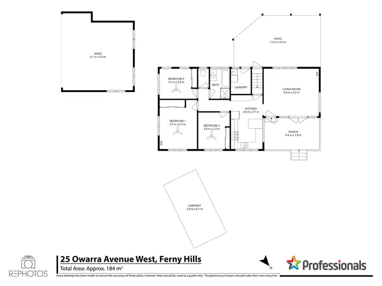 Floorplan of Homely house listing, 25 Owarra Avenue West, Ferny Hills QLD 4055