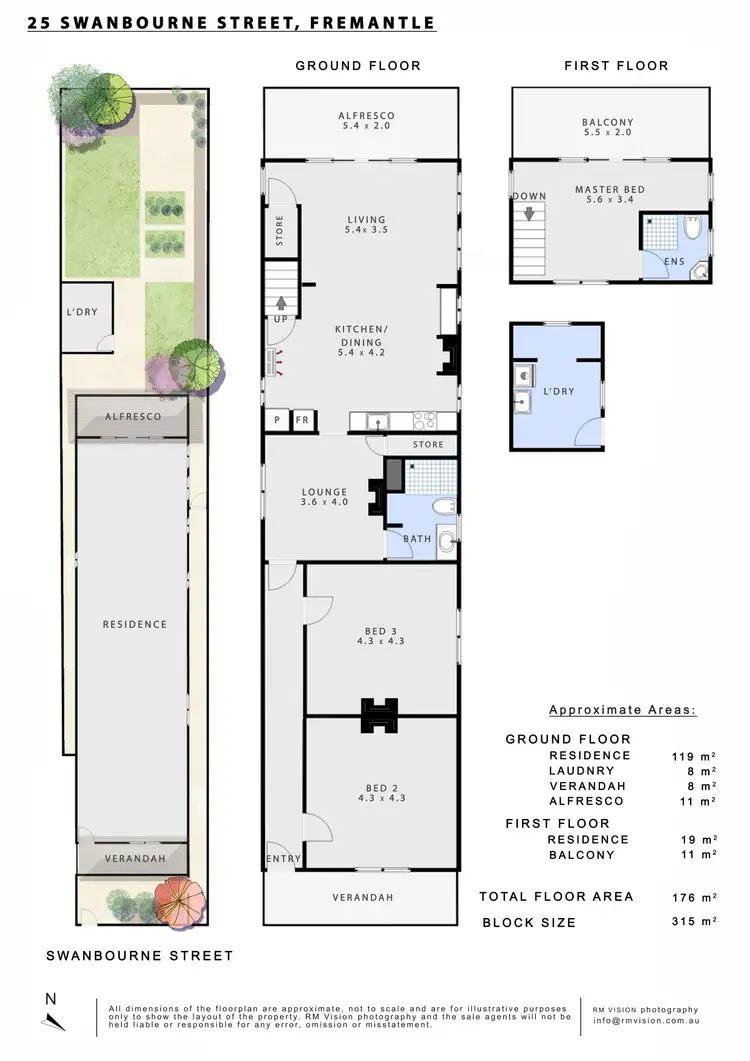 Floorplan of Homely house listing, 25 Swanbourne Street, Fremantle WA 6160