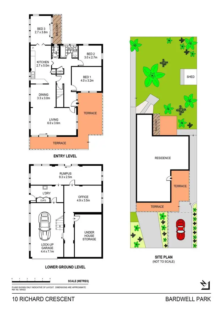 Floorplan of Homely house listing, 10 Richard Crescent, Bardwell Park NSW 2207
