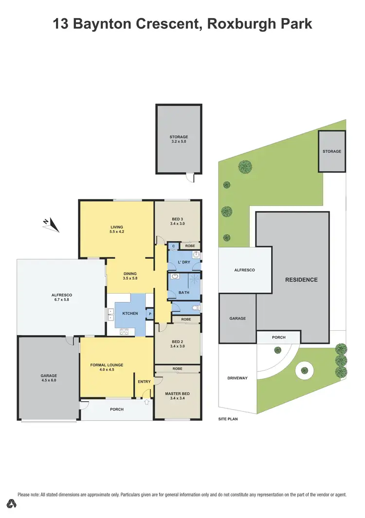 Floorplan of Homely house listing, 13 Baynton Crescent, Roxburgh Park VIC 3064