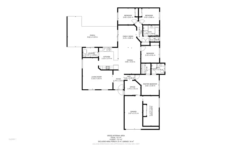 Floorplan of Homely house listing, 65 Templeton Crescent, Douglas QLD 4814