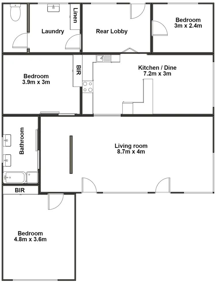 Floorplan of Homely house listing, 31 Hospital Road, Port Augusta SA 5700