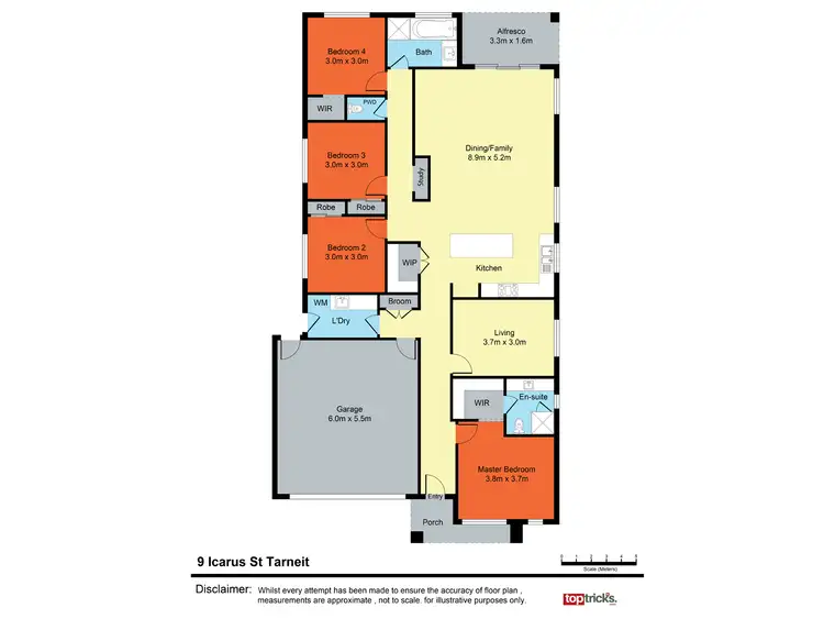 Floorplan of Homely house listing, 9 Icarus Street, Tarneit VIC 3029