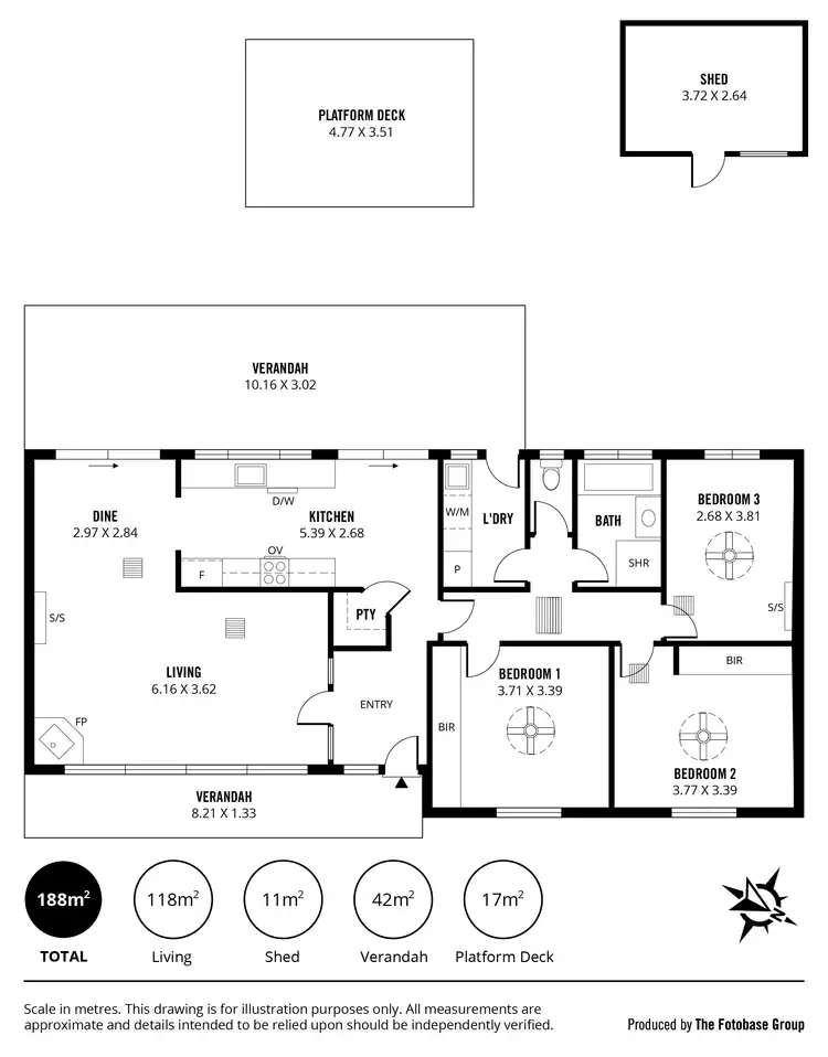 Floorplan of Homely house listing, 1 Tindall Crescent, Sheidow Park SA 5158