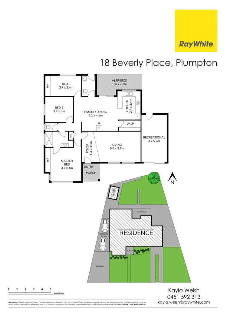 Floorplan of Homely house listing, 18 Beverly Place, Plumpton NSW 2761