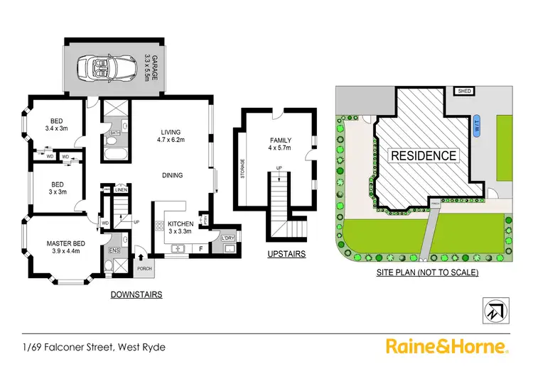 Floorplan of Homely villa listing, 1/69 Falconer Street, West Ryde NSW 2114