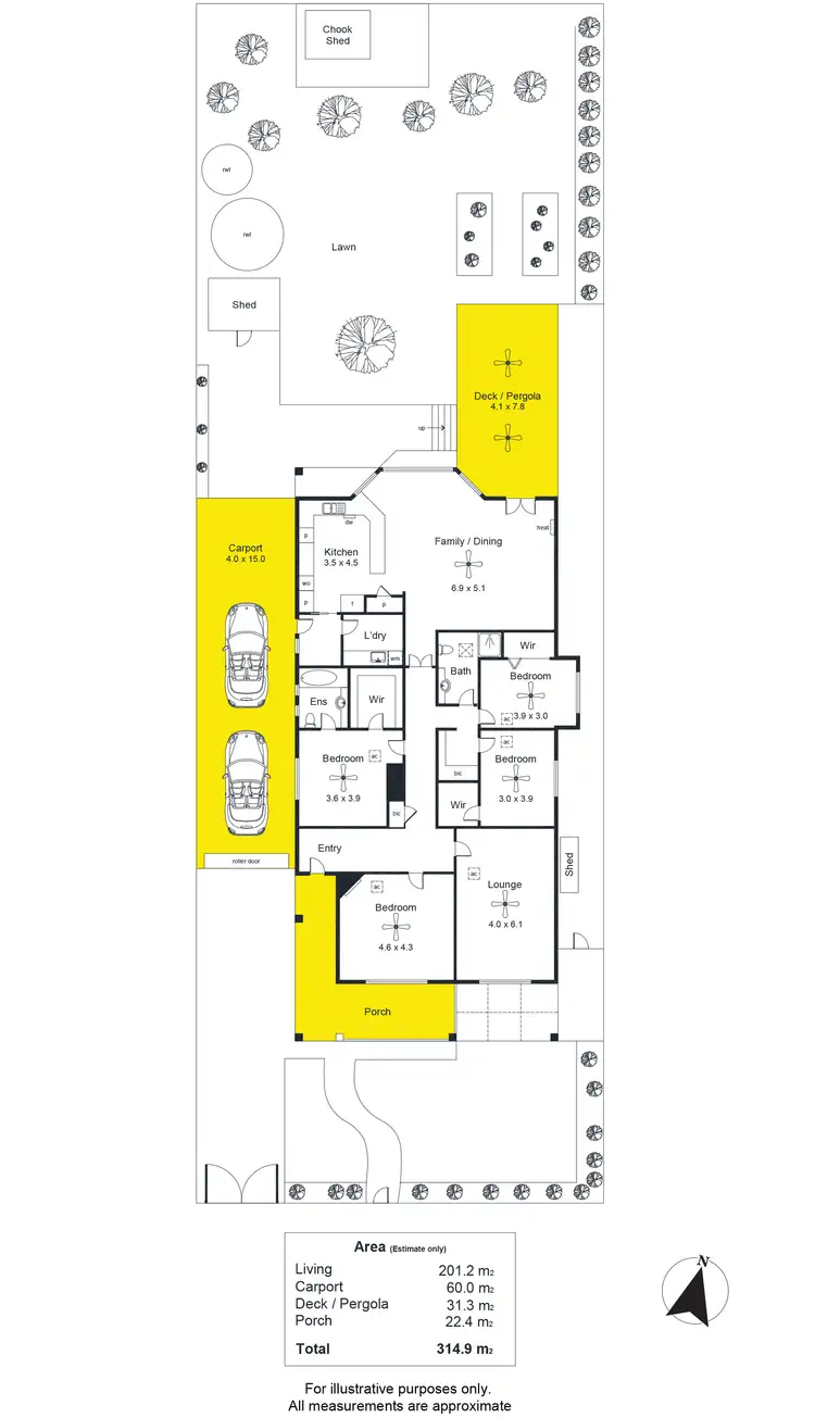 Floorplan of Homely house listing, 45 Carlisle Road, Westbourne Park SA 5041