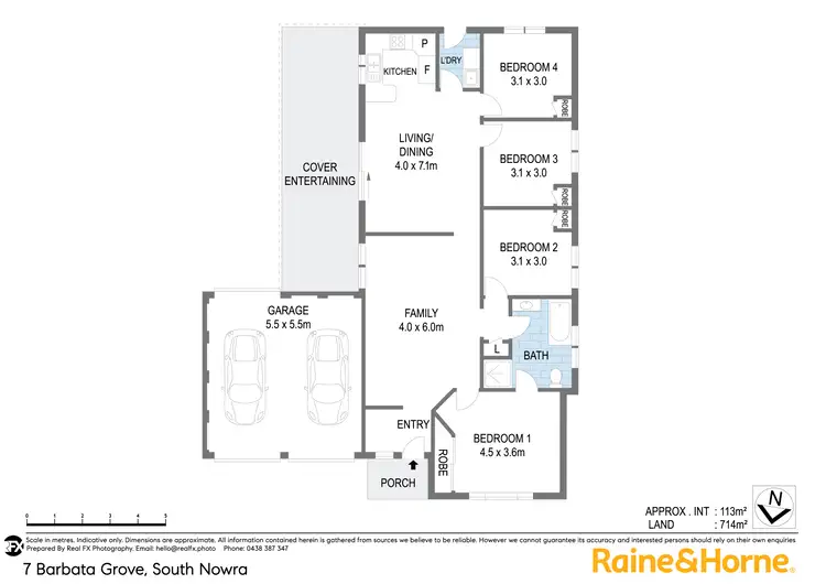 Floorplan of Homely house listing, 7 Barbata Grove, South Nowra NSW 2541