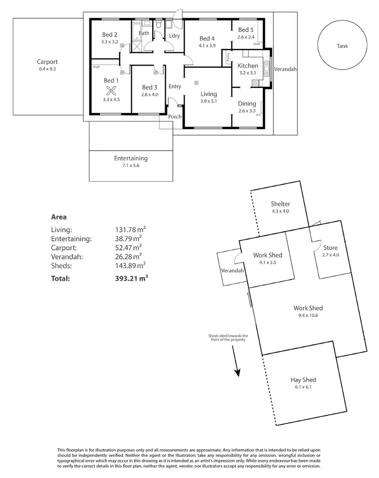 Floorplan of Homely house listing, 3a Edward Street, Strathalbyn SA 5255