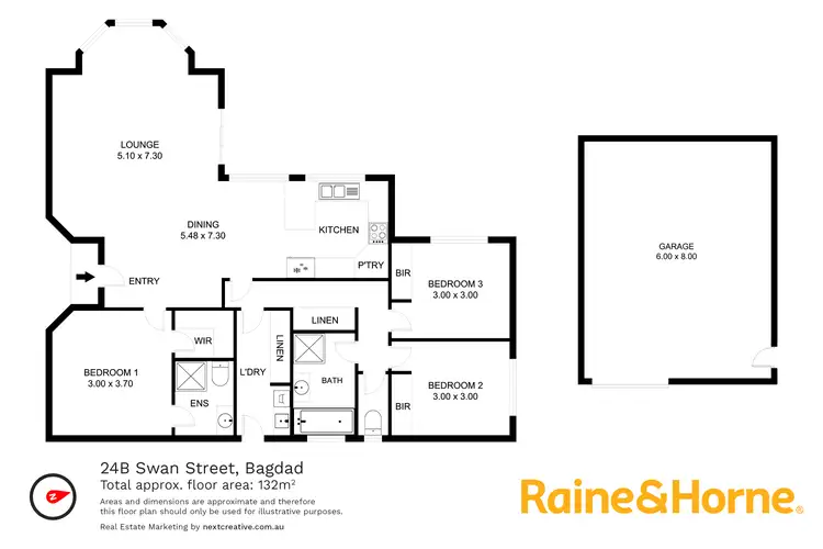 Floorplan of Homely house listing, 24B Swan Street, Bagdad TAS 7030