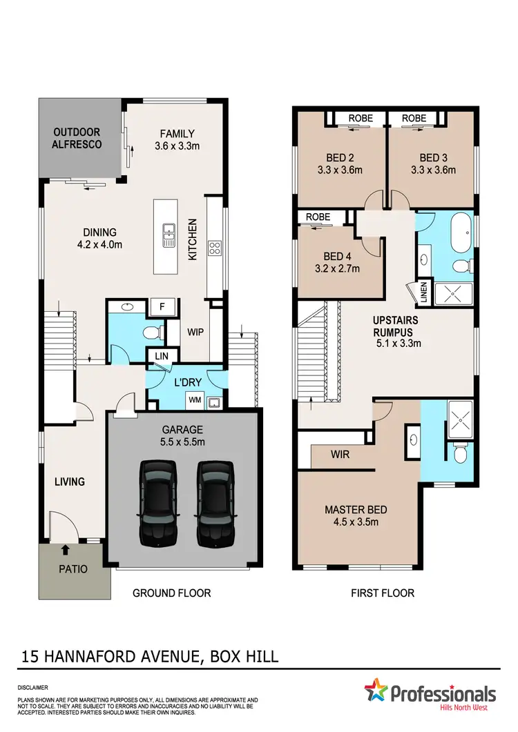 Floorplan of Homely house listing, 15 Hannaford Avenue, Box Hill NSW 2765