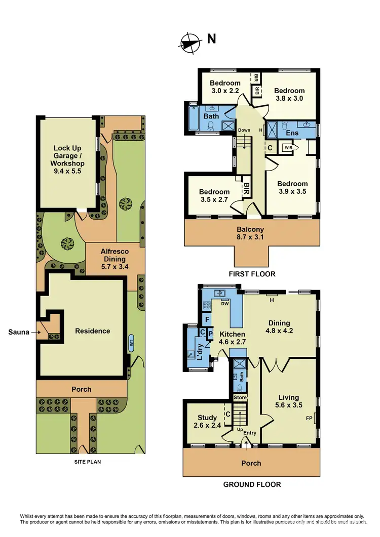 Floorplan of Homely house listing, 4 O'Connell Mews, Williamstown VIC 3016