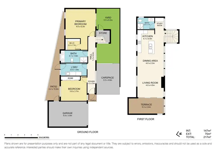 Floorplan of Homely townhouse listing, 5/26 Middle Road, Maribyrnong VIC 3032