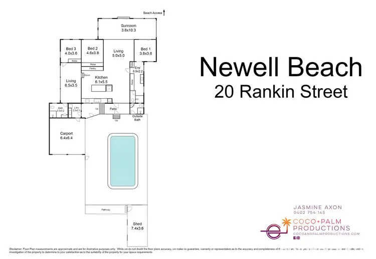 Floorplan of Homely house listing, 20 Rankin Street, Newell QLD 4873