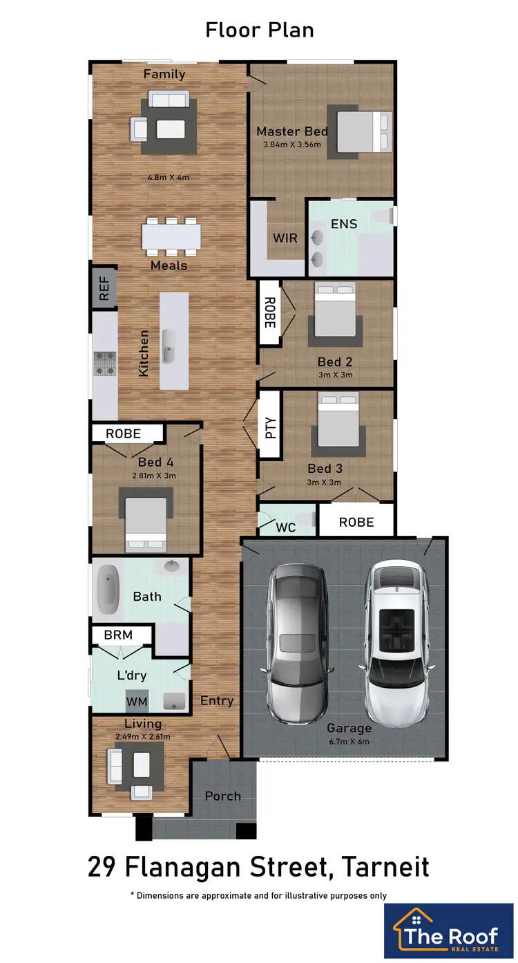 Floorplan of Homely house listing, 29 Flanagan Street, Tarneit VIC 3029