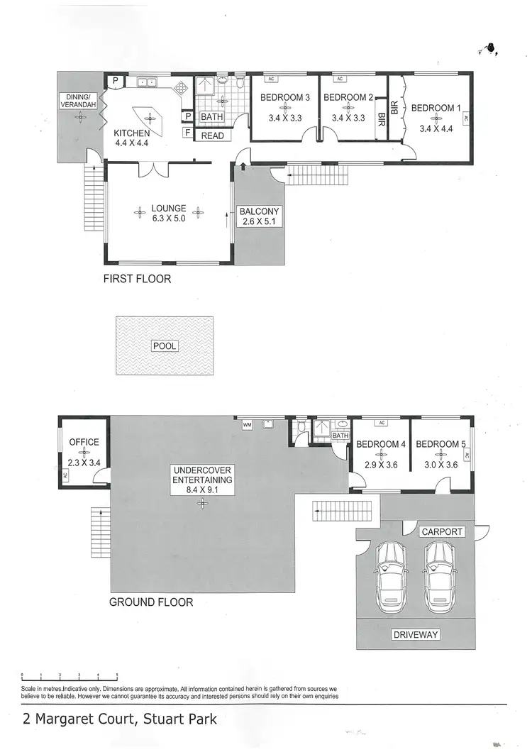 Floorplan of Homely house listing, 2 Margaret Court, Stuart Park NT 820