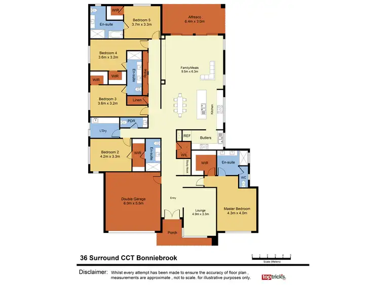 Floorplan of Homely house listing, 36 Surround Circuit, Bonnie Brook VIC 3335