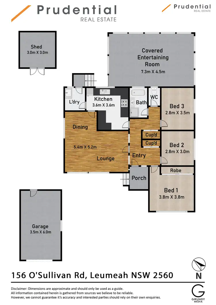 Floorplan of Homely house listing, 156 O'Sullivan Road, Leumeah NSW 2560
