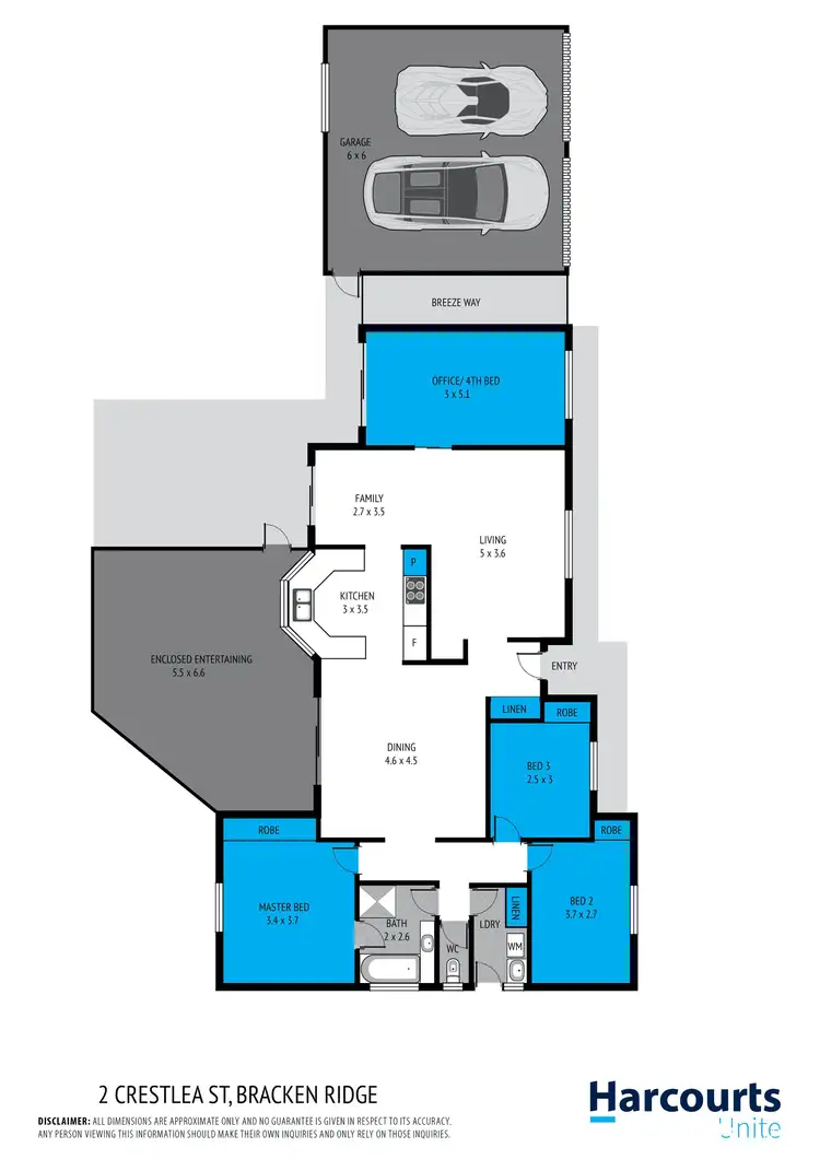 Floorplan of Homely house listing, 7 Forestlea Street, Bracken Ridge QLD 4017
