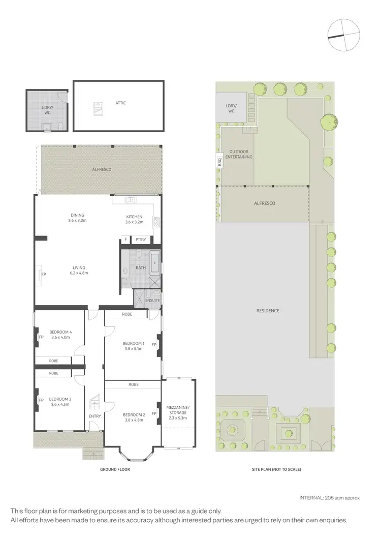 Floorplan of Homely house listing, 12 Wardell Road, Petersham NSW 2049