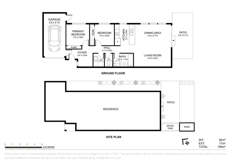 Floorplan of Homely unit listing, 2/75 Victory Road, Airport West VIC 3042